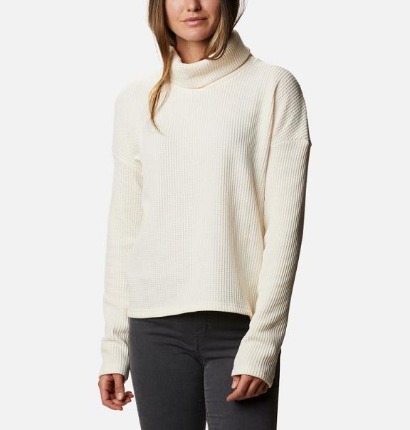 Columbia Chillin Sweaters White For Women's NZ84967 New Zealand